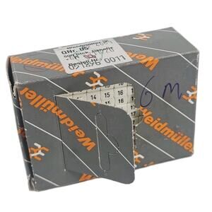 Weidmuller Marker QNr. 05 6 mm - 10 sheets x 11-20 tabs (500 Tabs) NEW